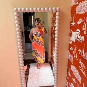 Vibrant One-Shoulder Dress